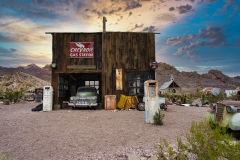 Garage-at-Nelson-Nevada-ghost-town by Mike Shubic