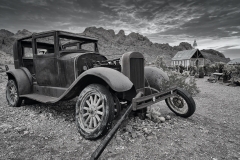 Old-car-at-Nelson-Nevada-ghost-town-by-Mike-Shubic