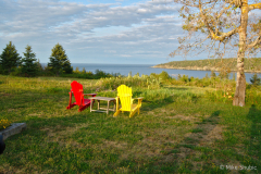 Chairs overlooking water o copy