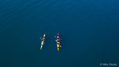 Kayaks in Bay of Fundy copy