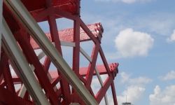 Paddle wheel of Steamboat Natchez