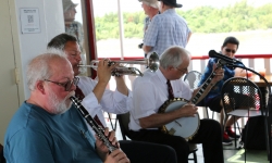 Jazz band on Steamboat Natchez