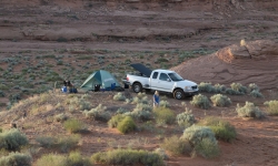 Camping near Lake Powell