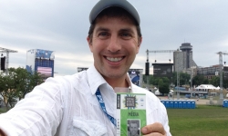 Mike at Quebec City Summer Music Festival