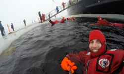 Sampo Gulf of Bothnia swimming