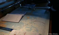 Maps on Sampo Icebreaker cruise