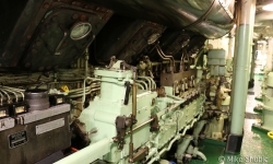 Engine room on Sampo