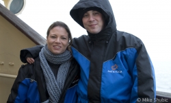 Couple on Sampo Icebreaker