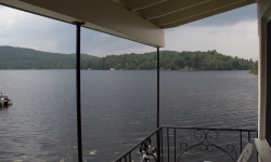 View of Saranac Lake from Gauthier's