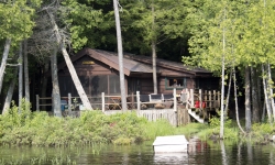 House on Saranac Lake