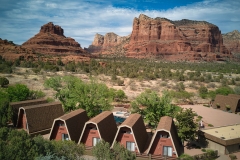 Hotel-aerial-in-Oak-Creek-Village Hotel-aerial-in-Oak-Creek-Village