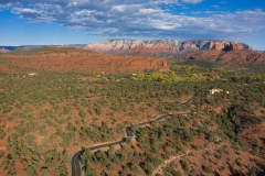 Sedona-curvy-road-with-some-fall-color