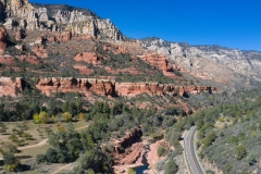 Slide-Rock-aerial-image-of-89a-in-Sedona Slide-Rock-aerial-image-of-89a-in-Sedona