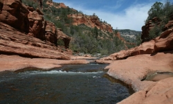 Oak Creek at Slide Rock