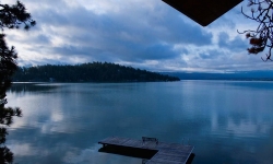 Flathead lake in Montana