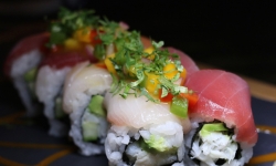 Rainbow Sushi Roll