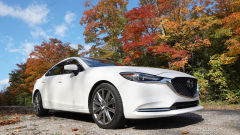 Mazda 6 Signature with fall foliage