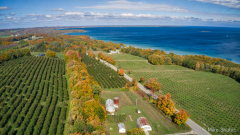 Traverse City farm aerial  copy