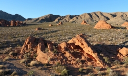 Areial view of Valley of Fire