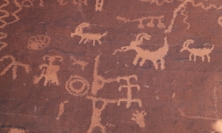 petroglyphs at Valley of Fire state park