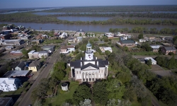 Old Courthouse Vicksburg aerial Old Courthouse Vicksburg aerial