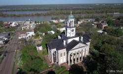 Old Courthouse Vicksburg aerial2