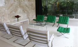Living area at Villa Tugendhat Living area at Villa Tugendhat