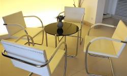 Villa Tugendhat table and chairs