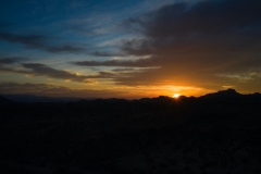 Aerial-sunsrise-in-Wickenburg