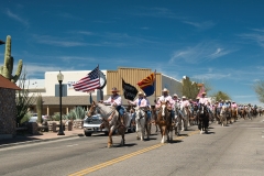 Horseback-riders-through-Wickenburg