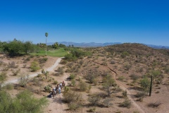 Horseback-riding-next-to-golf-course