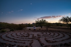 Labryinth-at-sunset