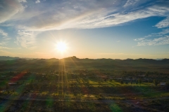 Los-Cab-near-sunset-aerial