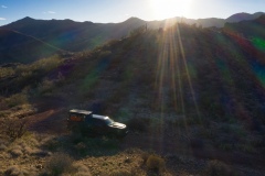 Sun-rays-on-desert-while-off-roading
