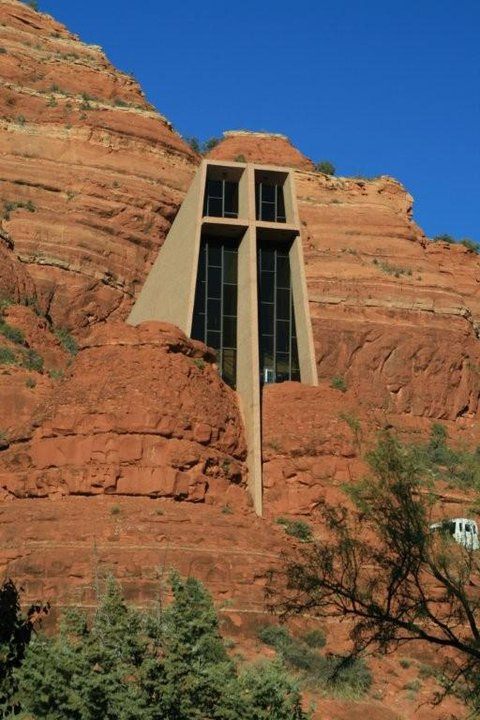 Chapel of the Holy Cross the church in Sedona - Photo by Mike Shubic