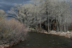 River near the Vee Bar Ranch