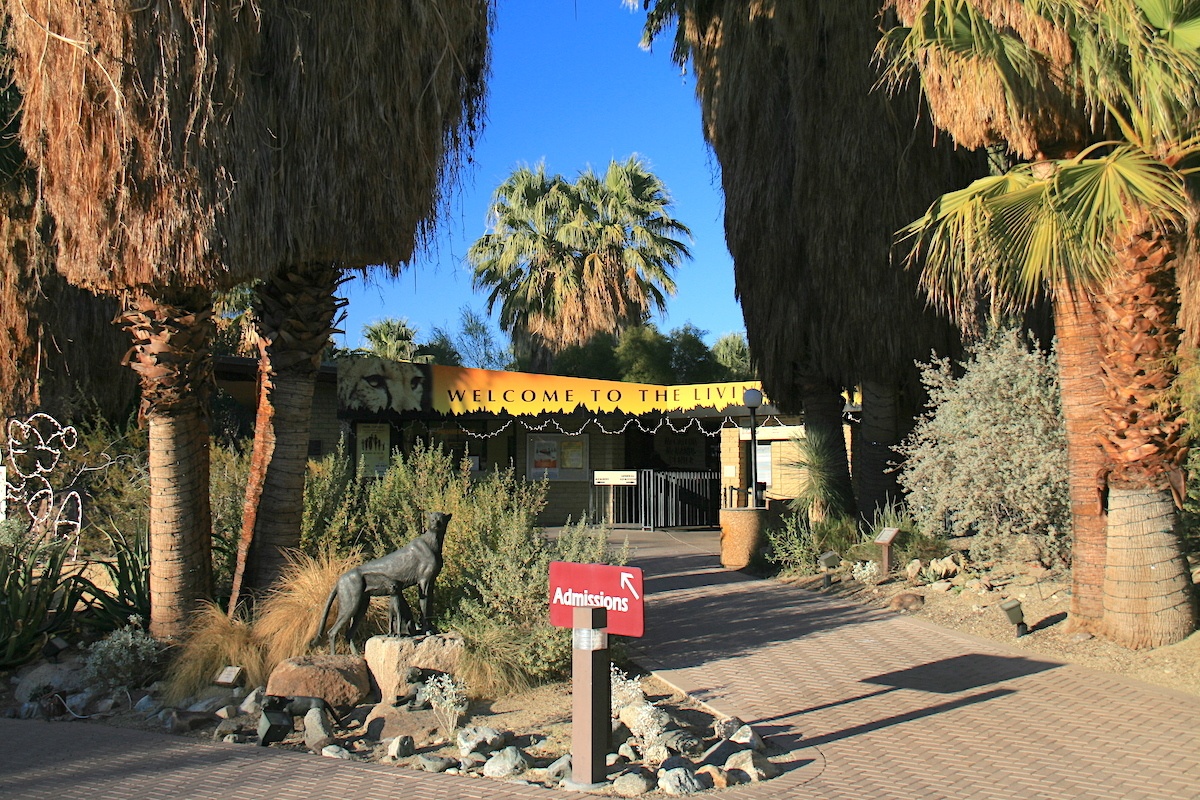 The Living Desert entrance by MikesRoadTrip.com