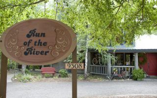 Run of the River sign by MikesRoadtrip.com