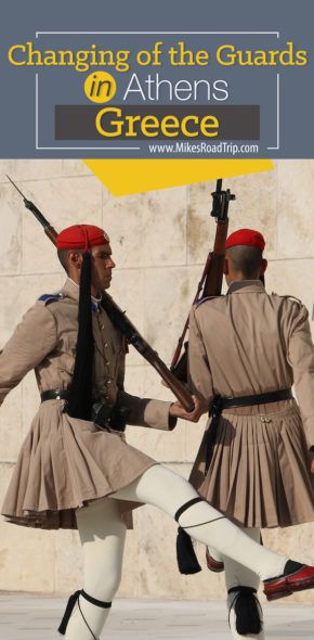 Changing of the Guards in Athens, Greece by MikesRoadTrip.com