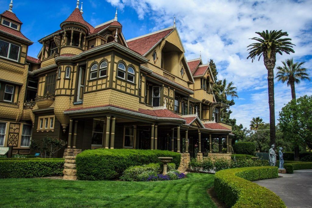 The Winchester Mystery House is one of the most fascinating California roadside attractions. 