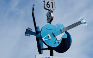 Blues Trail road trip to the The Crossroads in Clarksdale, MS - photo by Mike Shubic of MIkesRoadTrip.com