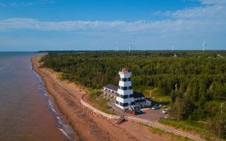 West Cape Lighthouse - Photo by Mike Shubic of MikesRoadTrip.com