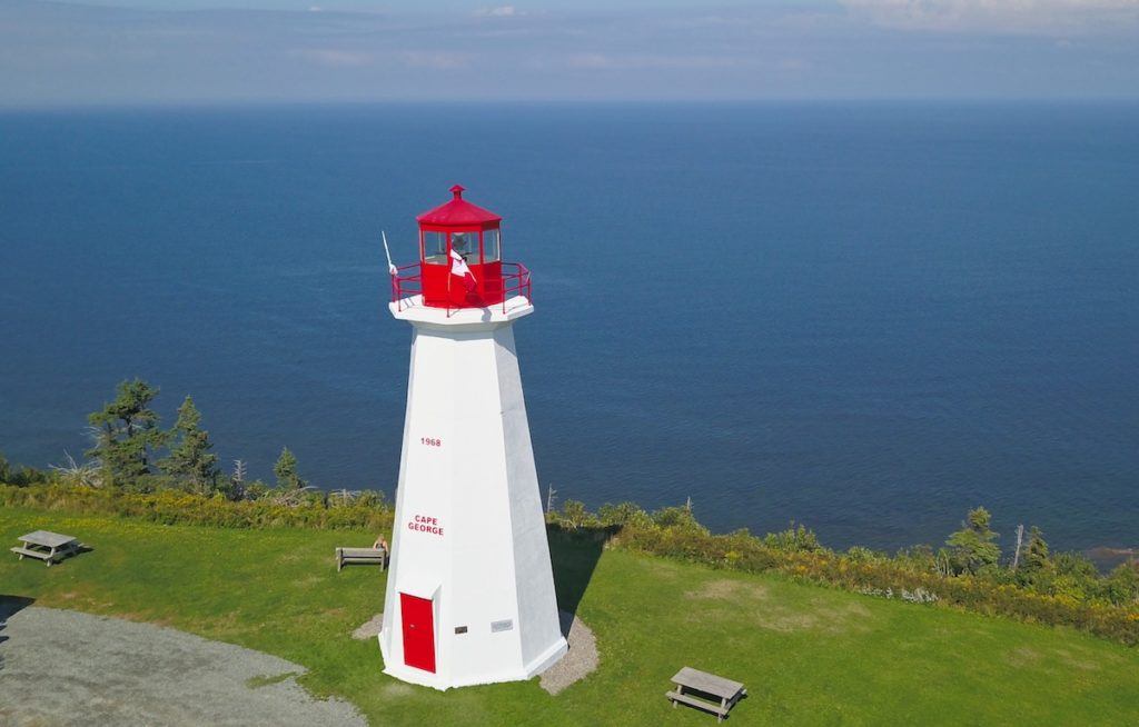 Maritime Canada Lighthouses - Cape George by Mike Shubic of MikesRoadTrip.com