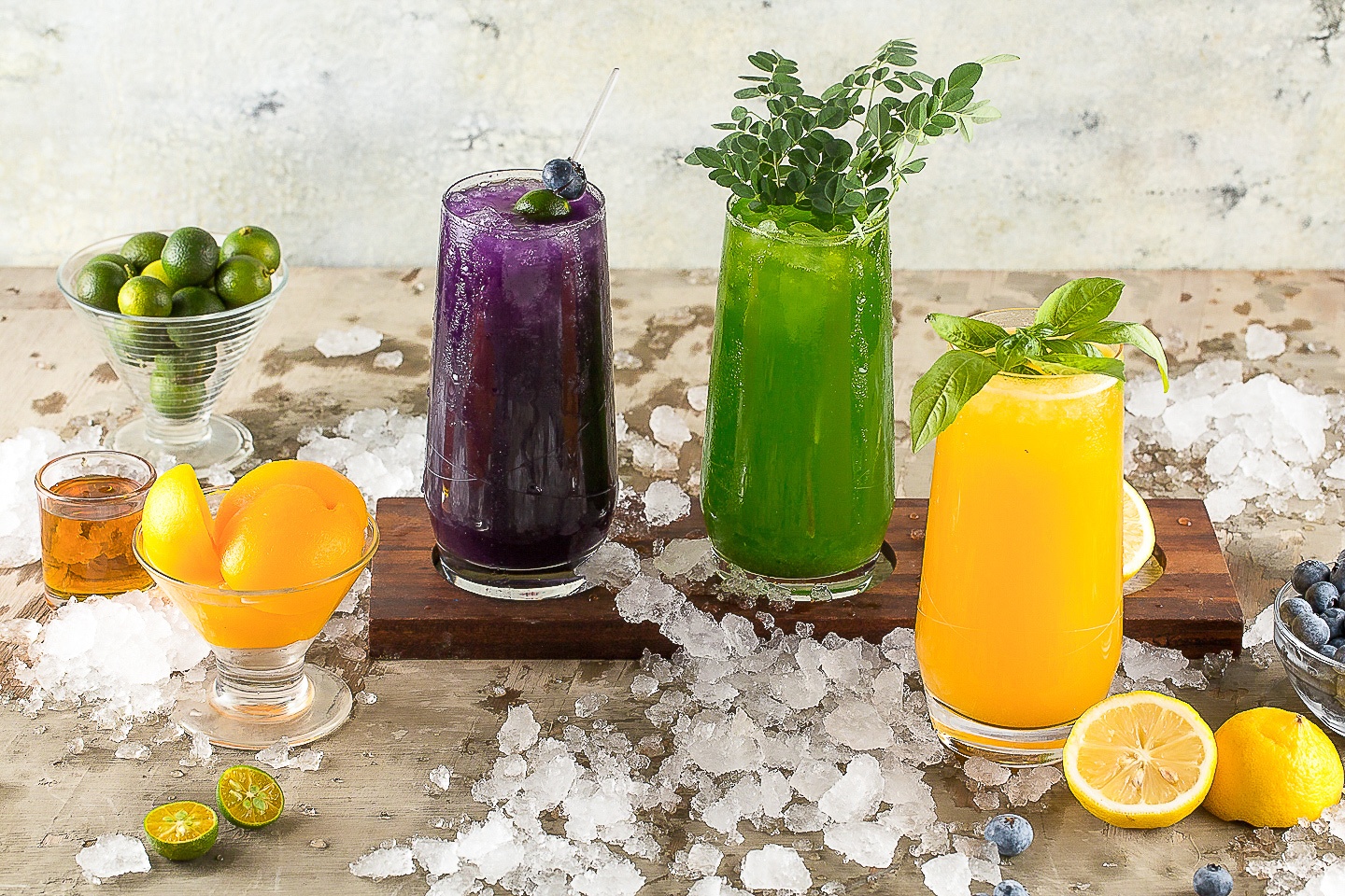 fresh fruit juices at Best breakfast buffet in the world Sofitel Manila