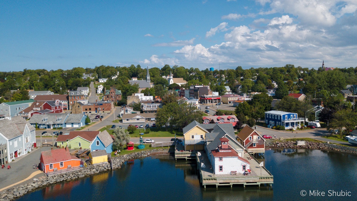 Pictou Nova Scotia aerial photo by MikesRoadTrip.com