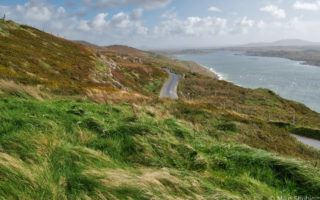 Wild Atlantic way road and sea by MikesRoadTrip.com