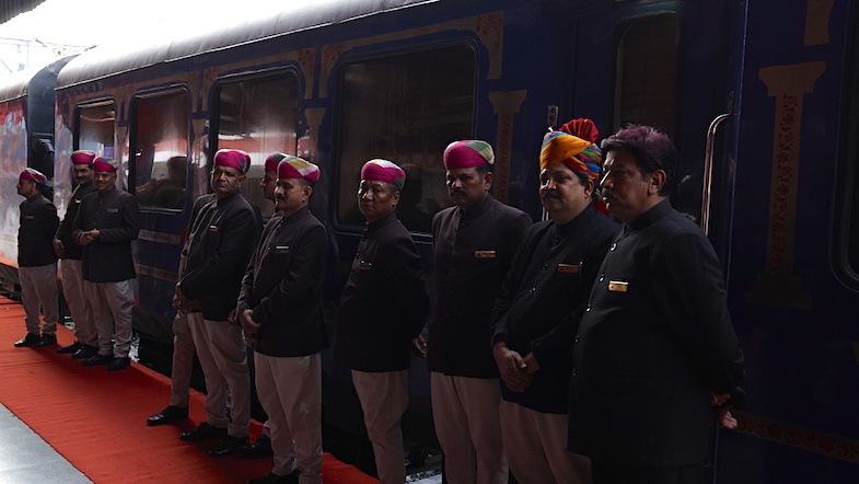 Porters on Palace on Wheels by MikesRoadTrip.com