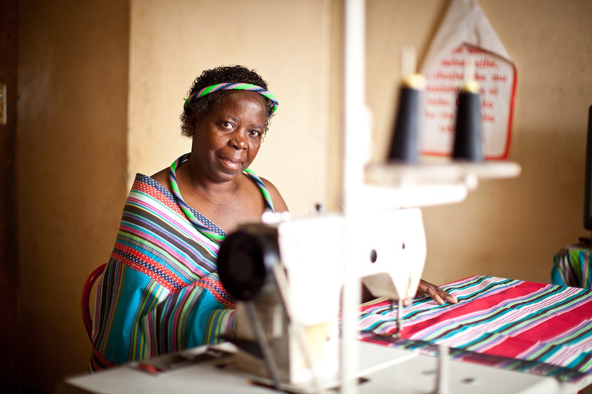 Local Venda Woman Traditional Garment South Africa