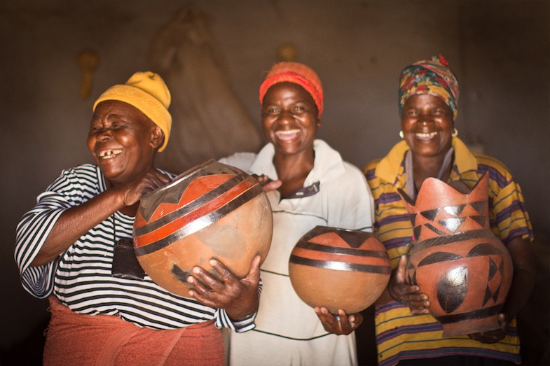 Traditional Venda Potters South Africa Fundudzi