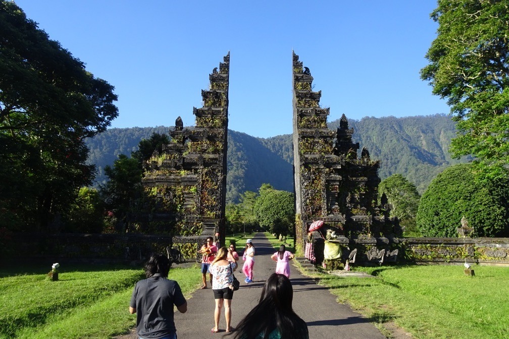 Bali may not be well known for its roadside attractions but Handara gate in Bali has become quite popular